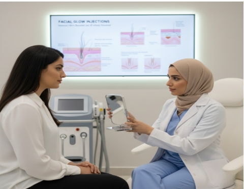 ابر النضارة للوجه