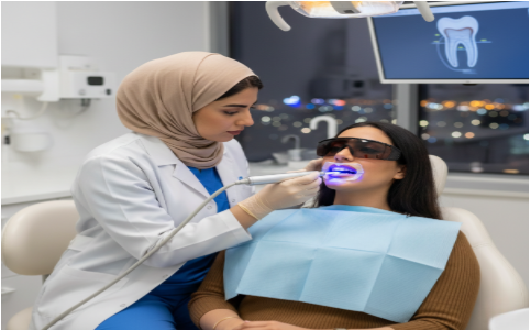 تبييض الأسنان