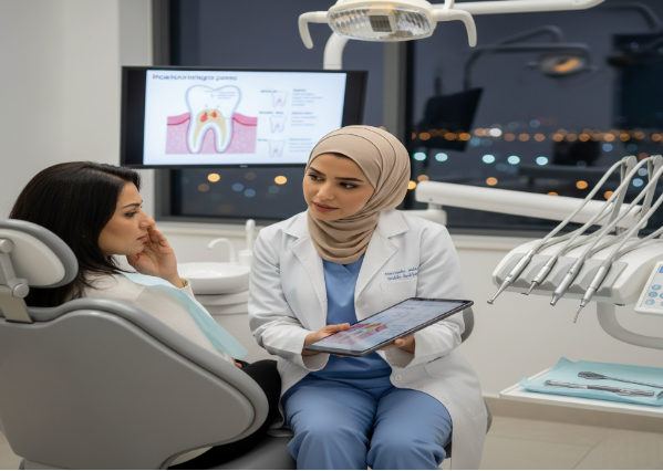 علاج قناة الجذر