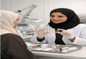 حقن النضارة للبشرة الحساسة