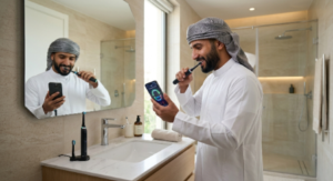 تنظيف الأسنان