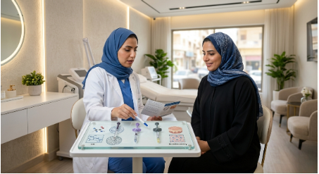 اختيار نوع الفيلر