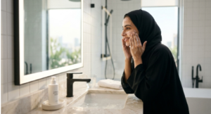 العناية بالبشرة المختلطة